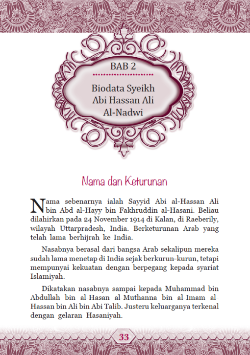 Maulana Syeikh Abi al-Hassan Ali al-Nadwi - Image 5