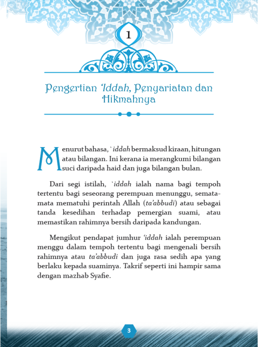 Merungkai Permasalahan Tentang 'Iddah - Image 3