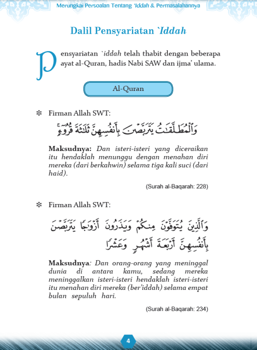 Merungkai Permasalahan Tentang 'Iddah - Image 4
