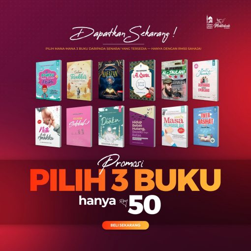 Pilih 3 Buku Hanya RM50